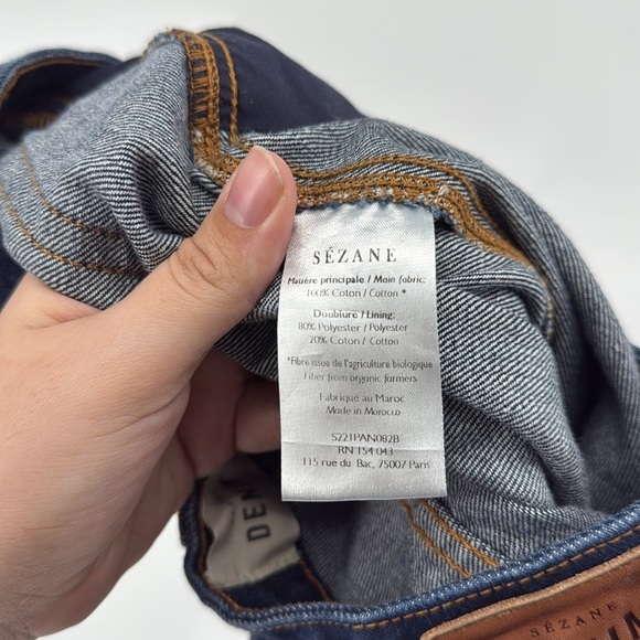 Sezane Slim Parfait Jeans Size 32 (Euro Sizing) - Picture 8 of 9